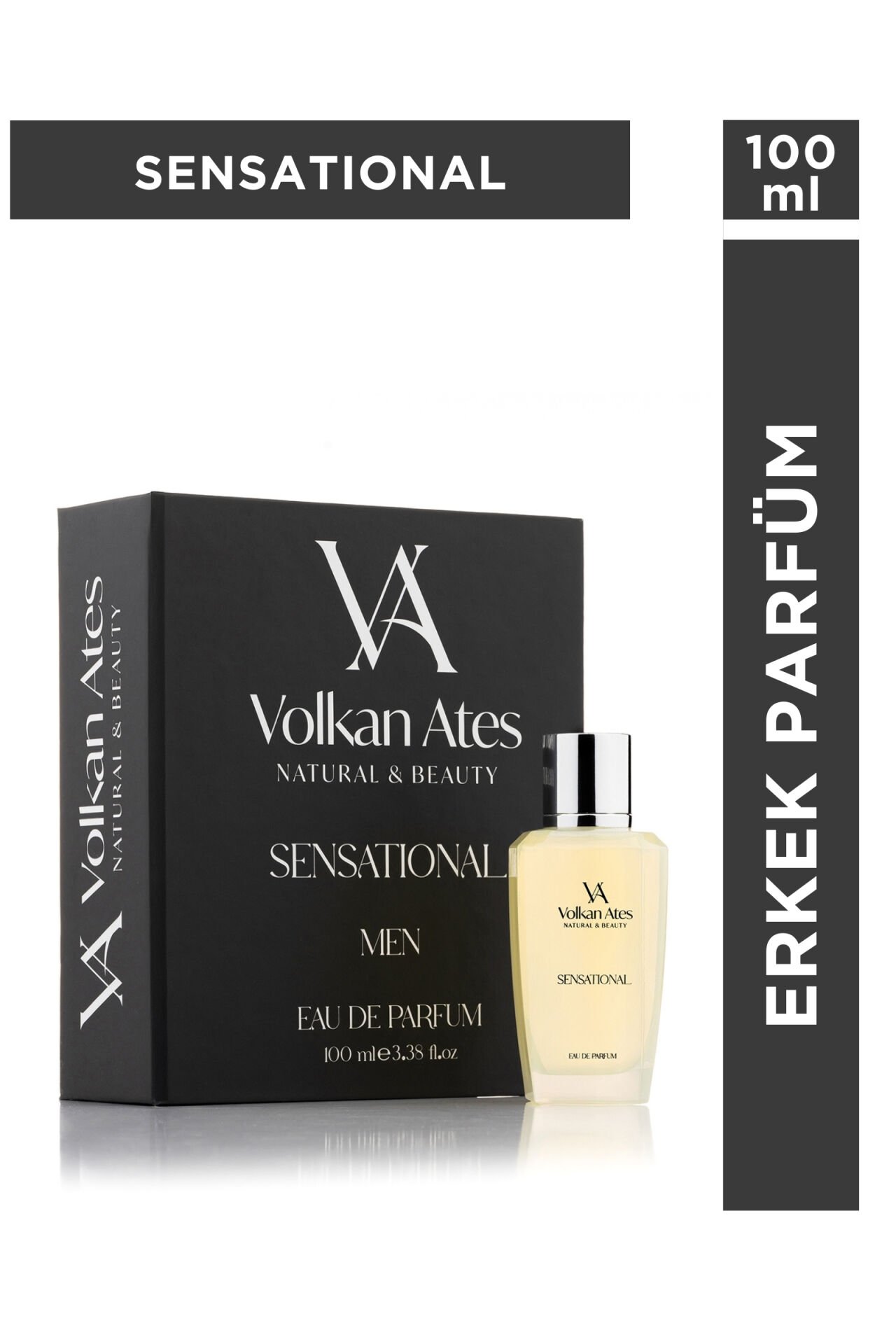 Volkan Ates Natural & Beauty Sensational Erkek Parfüm 100 ml