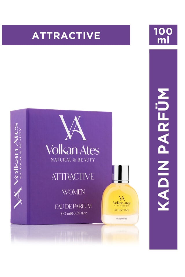 Volkan Ates Natural & Beauty Attractive Kadın Parfüm 100 ml