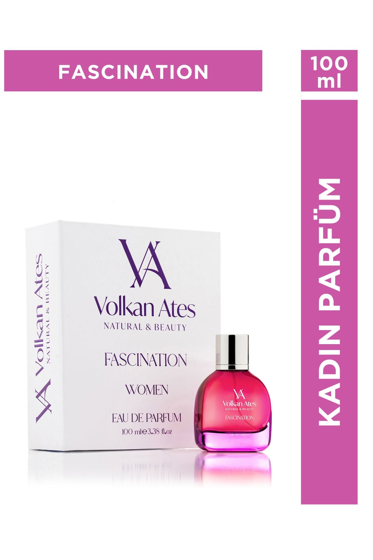 Volkan Ates Natural & Beauty Fascination Kadın Parfüm 100 ml