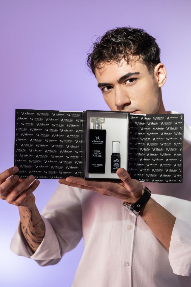 Volkan Ates Natural & Beauty Karagül Parfüm & Esans Set 50 ml + 10 ml