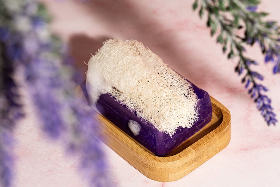 Volkan Ates Natural & Beauty Lavanta Yağlı Kabak Lifli Doğal Sabun 130 gr