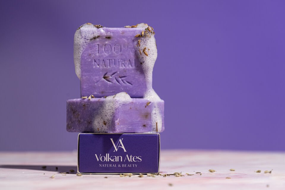 Volkan Ates Natural & Beauty Lavanta Yağlı Doğal Sabun 125 gr