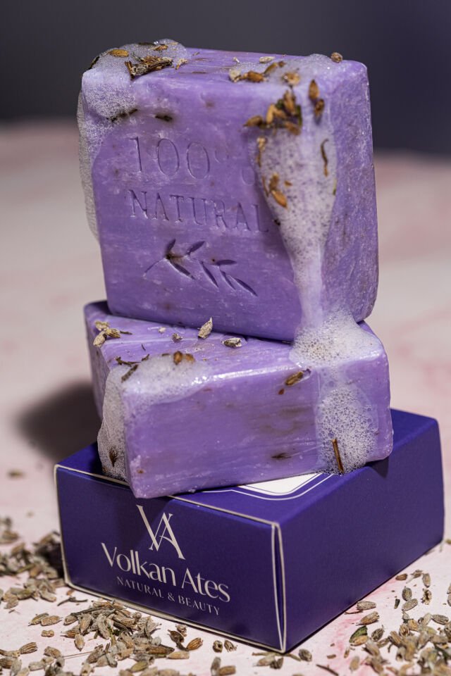 Volkan Ates Natural & Beauty Lavanta Yağlı Doğal Sabun 125 gr