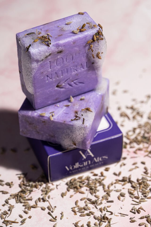 Volkan Ates Natural & Beauty Lavanta Yağlı Doğal Sabun 125 gr