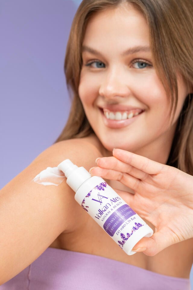 Volkan Ates Natural & Beauty Lavanta Yağlı Vücut Losyonu 100 ml