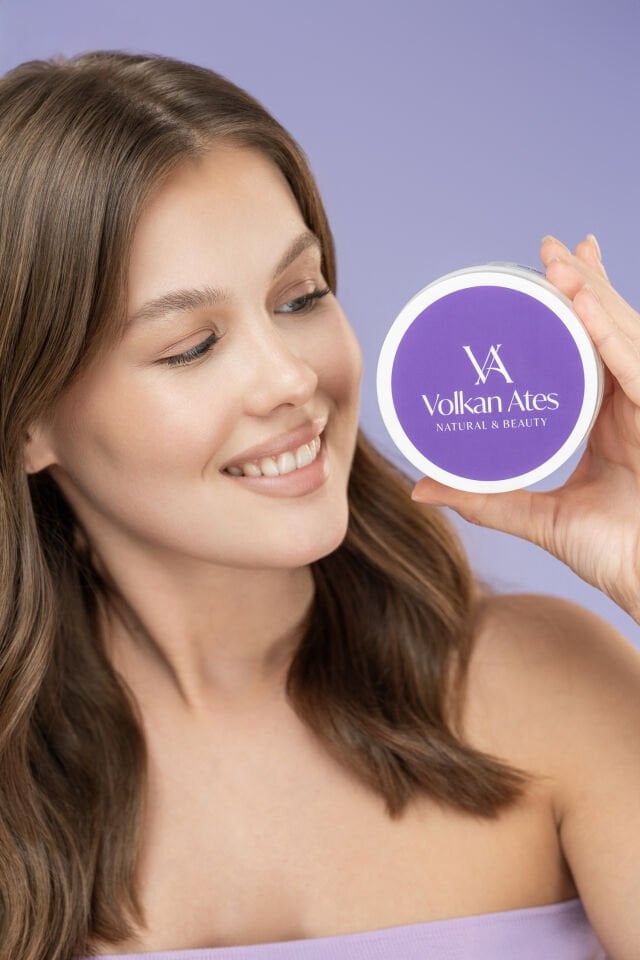 Volkan Ates Natural & Beauty Lavanta Yağlı Vücut Peeling Body Scrub 250 ml