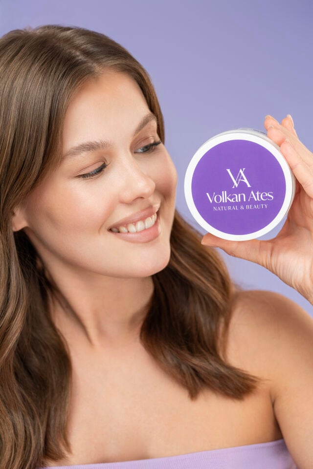 Volkan Ates Natural & Beauty Lavanta Yağlı Vücut Peeling Body Scrub 250 ml
