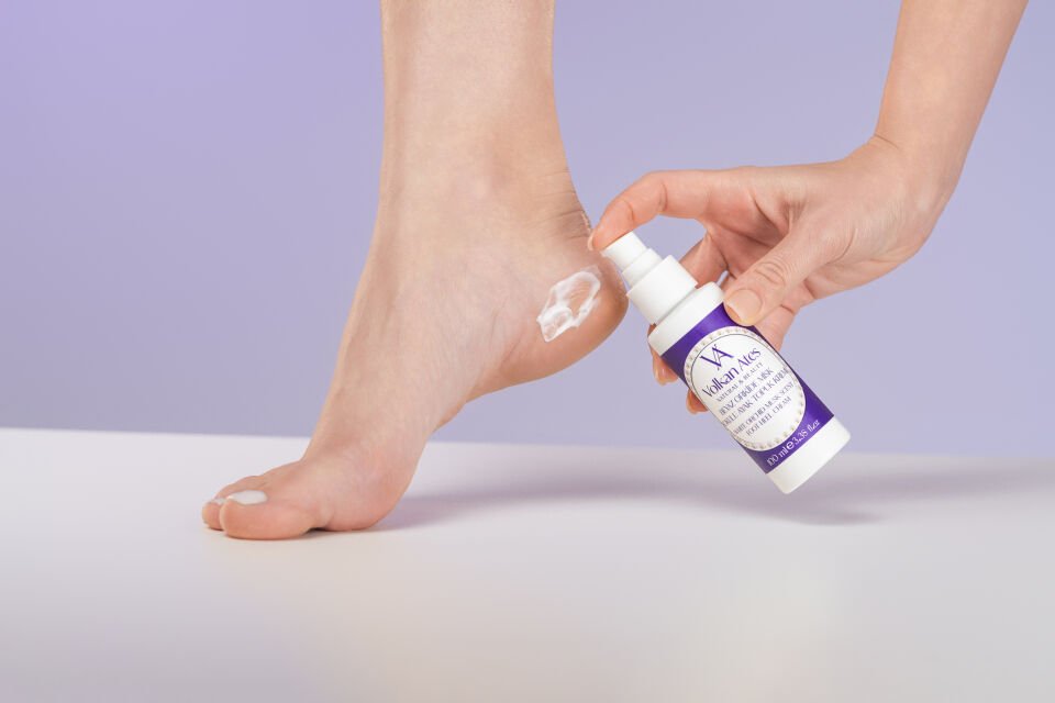 Volkan Ates Natural & Beauty Lavanta Yağlı & Beyaz Orkide - Misk Kokulu Ayak Topuk Kremi 100 ml