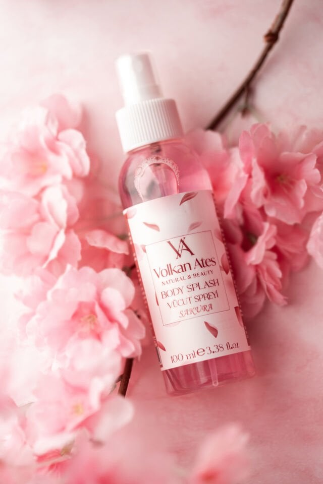Volkan Ates Natural & Beauty Vücut Spreyi Body Splash Sakura 100 ml