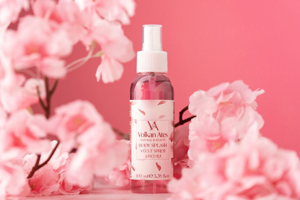 Volkan Ates Natural & Beauty Vücut Spreyi Body Splash Sakura 100 ml