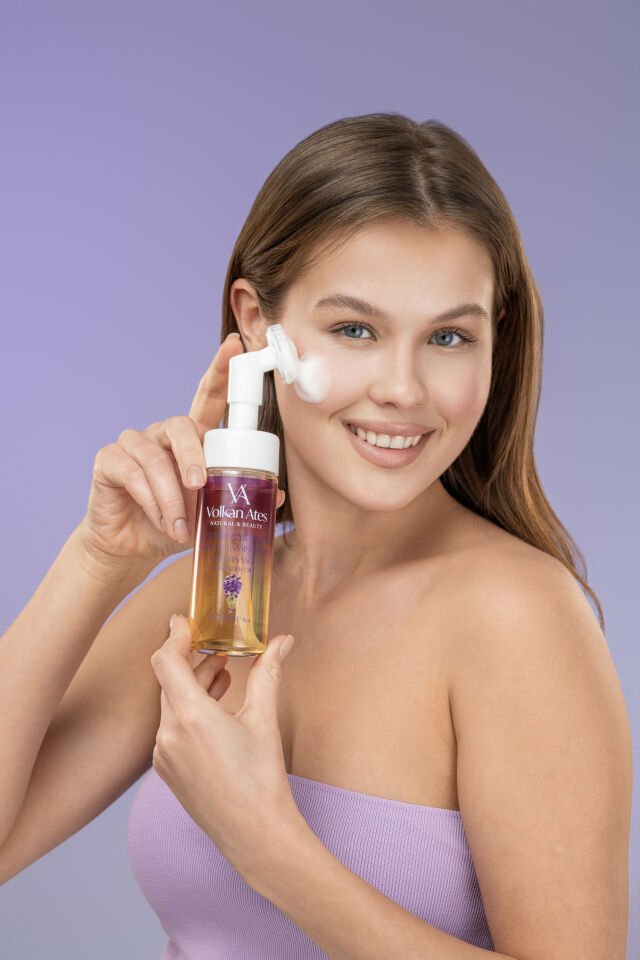 Volkan Ates Natural & Beauty Lavanta Yağlı Yüz Temizleme Köpüğü 150 ml