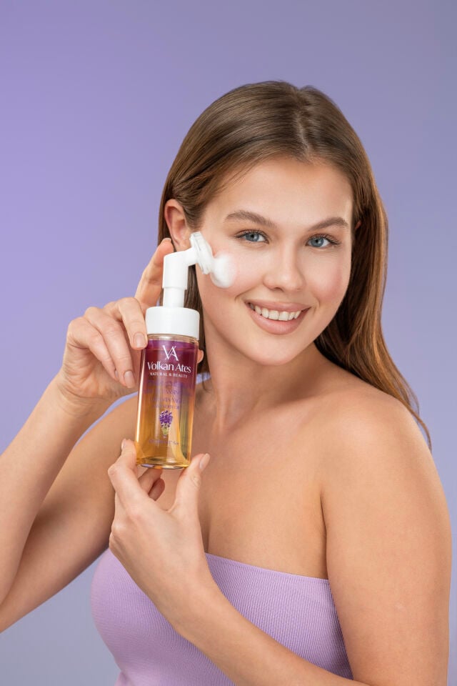 Volkan Ates Natural & Beauty Lavanta Yağlı Yüz Temizleme Köpüğü 150 ml