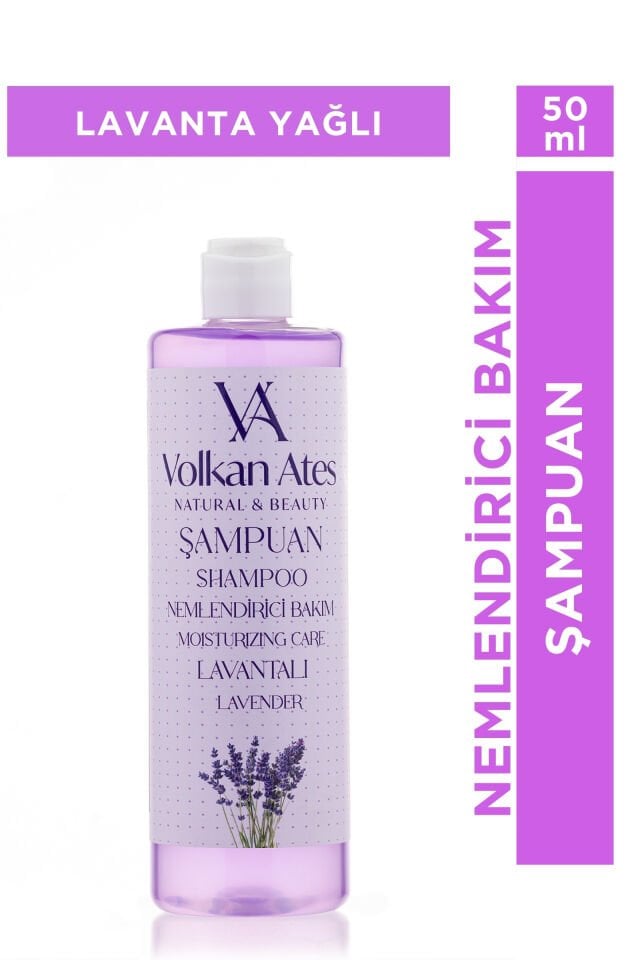 Volkan Ates Natural & Beauty Lavanta Yağlı Şampuan 400 ml