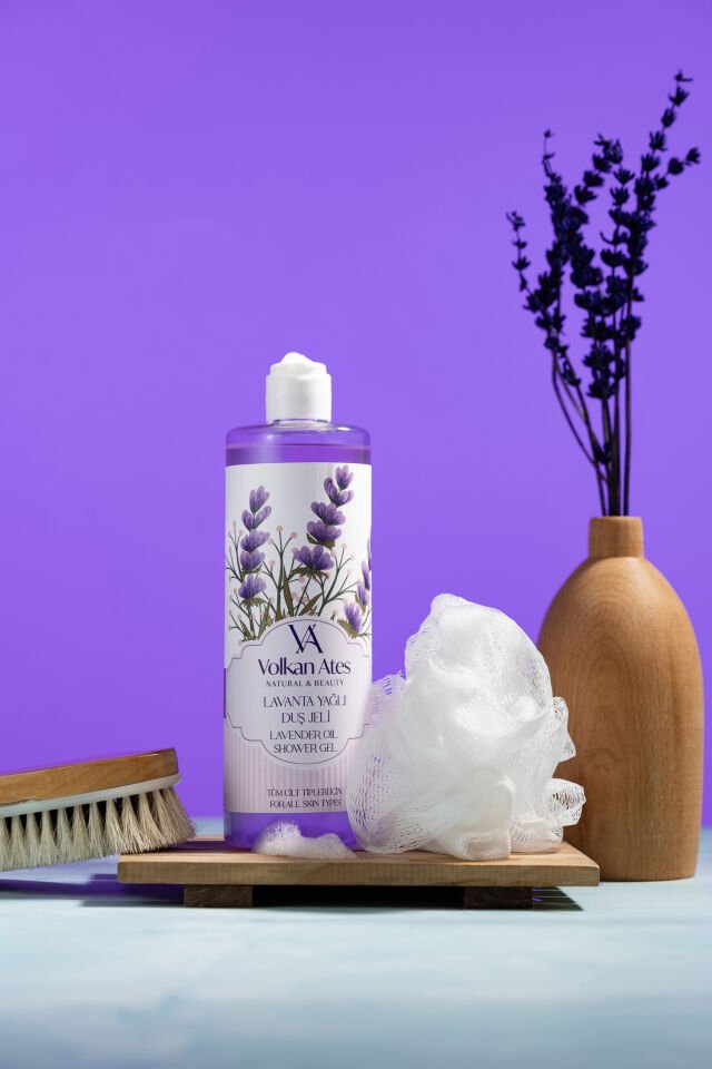 Volkan Ates Natural & Beauty Lavanta Yağlı Duş Jeli 400 ml