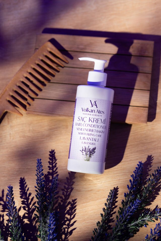 Volkan Ates Natural & Beauty Lavanta Yağlı Saç Kremi 250 ml