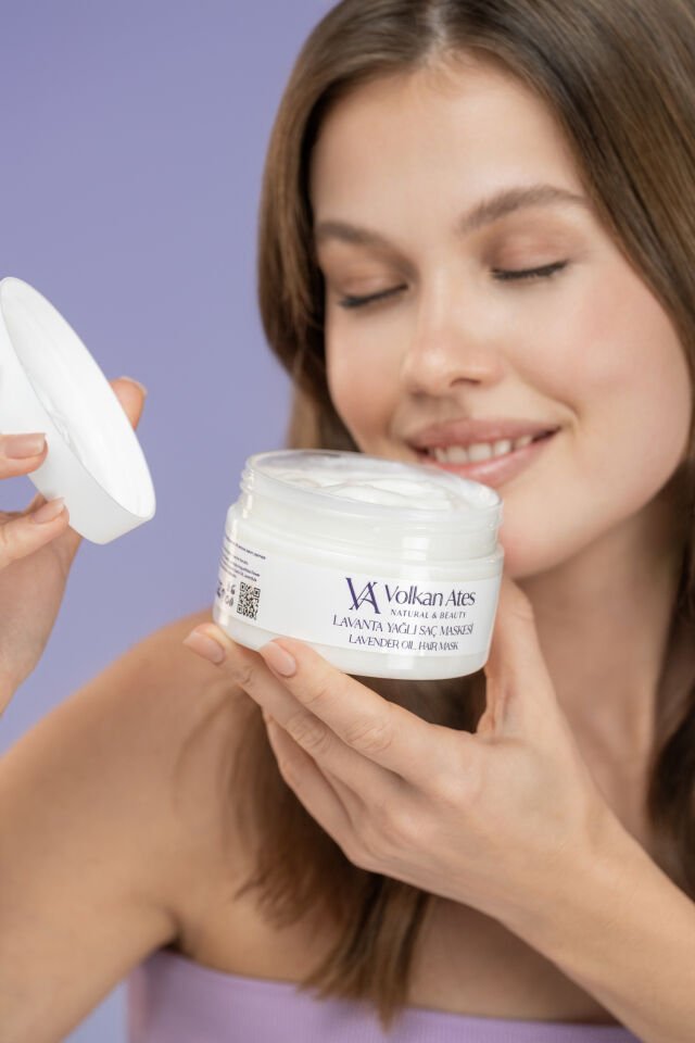 Volkan Ates Natural & Beauty Lavanta Yağlı Saç Maskesi 250 ml