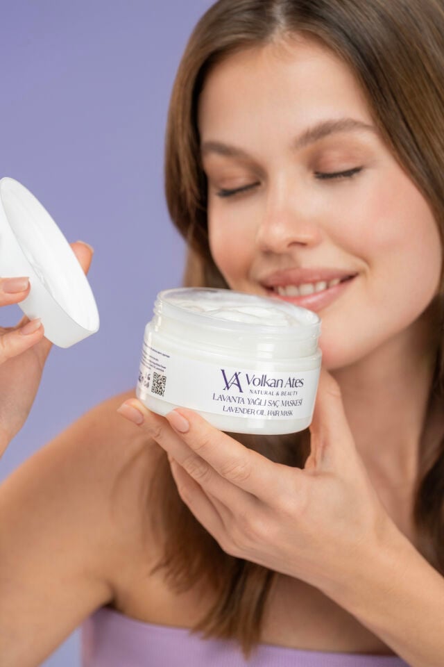 Volkan Ates Natural & Beauty Lavanta Yağlı Saç Maskesi 250 ml