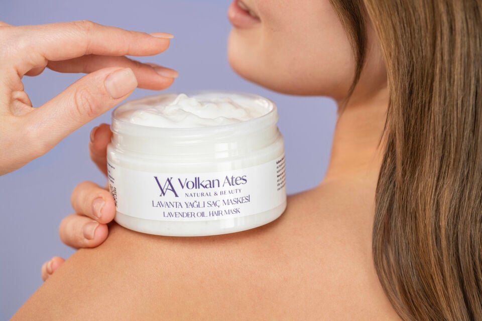 Volkan Ates Natural & Beauty Lavanta Yağlı Saç Maskesi 250 ml