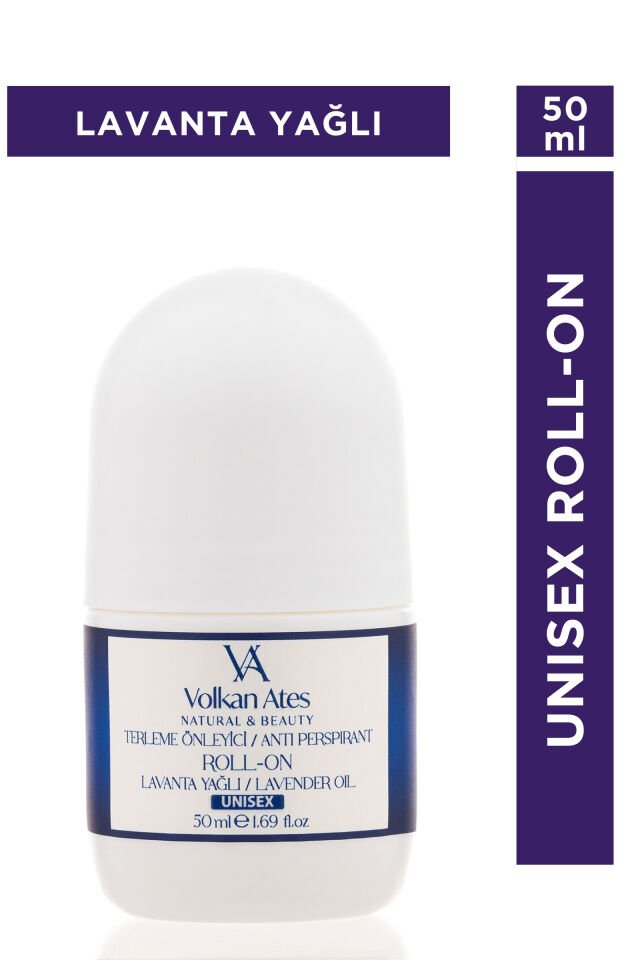 Volkan Ates Natural & Beauty Lavanta Yağlı Terleme Önleyici Roll-On 50 ml