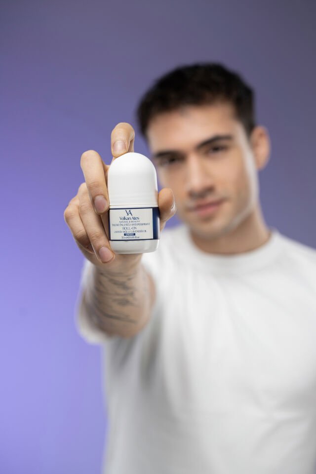Volkan Ates Natural & Beauty Lavanta Yağlı Terleme Önleyici Roll-On 50 ml