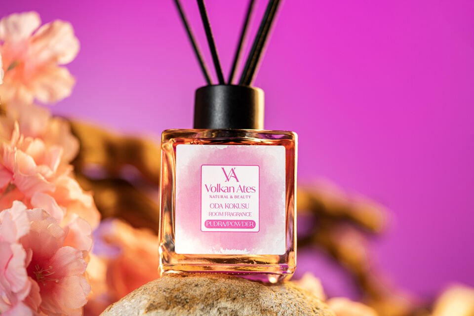 Volkan Ates Natural & Beauty Bambu Çubuklu Oda Kokusu – Pudra 110 ml