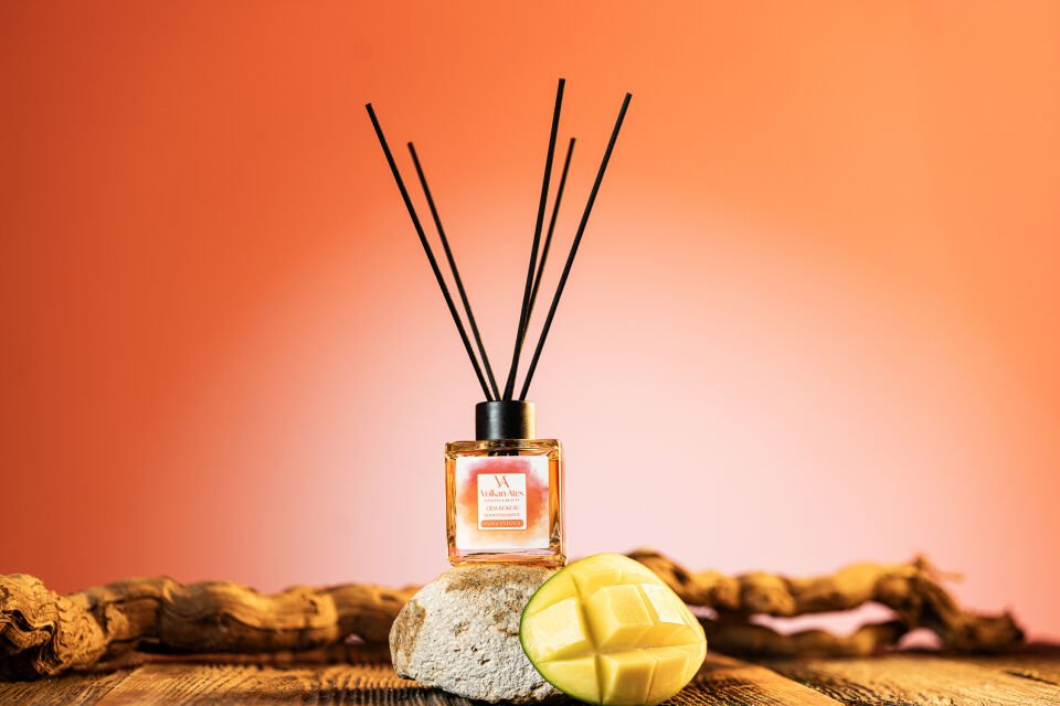 Volkan Ates Natural & Beauty Bambu Çubuklu Oda Kokusu – Mango 110 ml