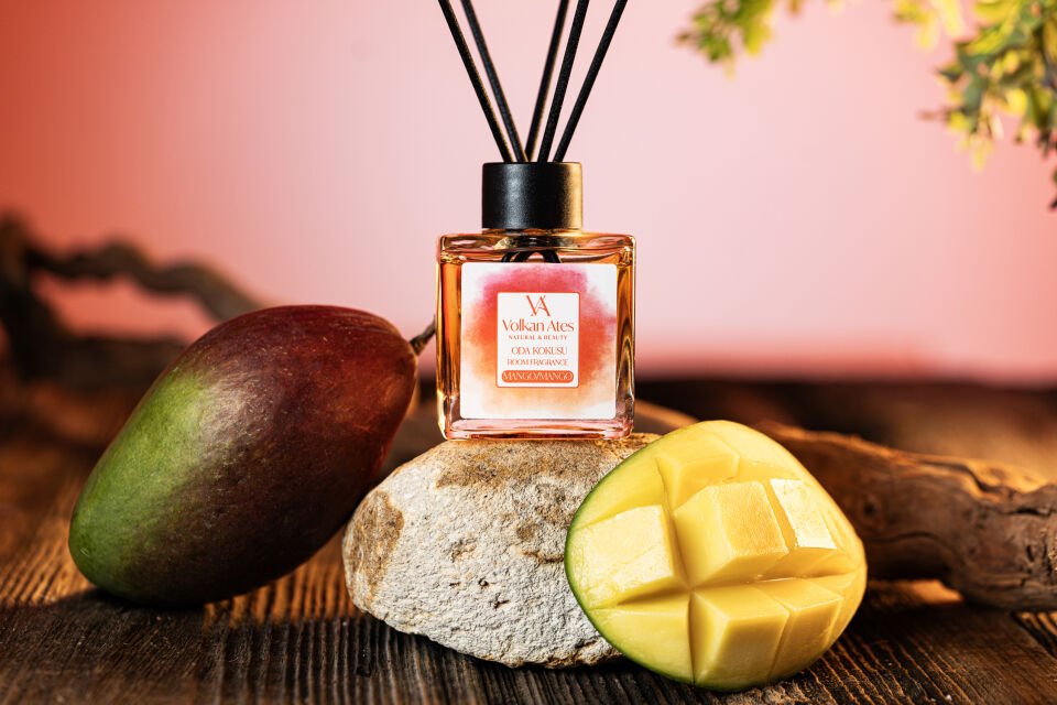 Volkan Ates Natural & Beauty Bambu Çubuklu Oda Kokusu – Mango 110 ml