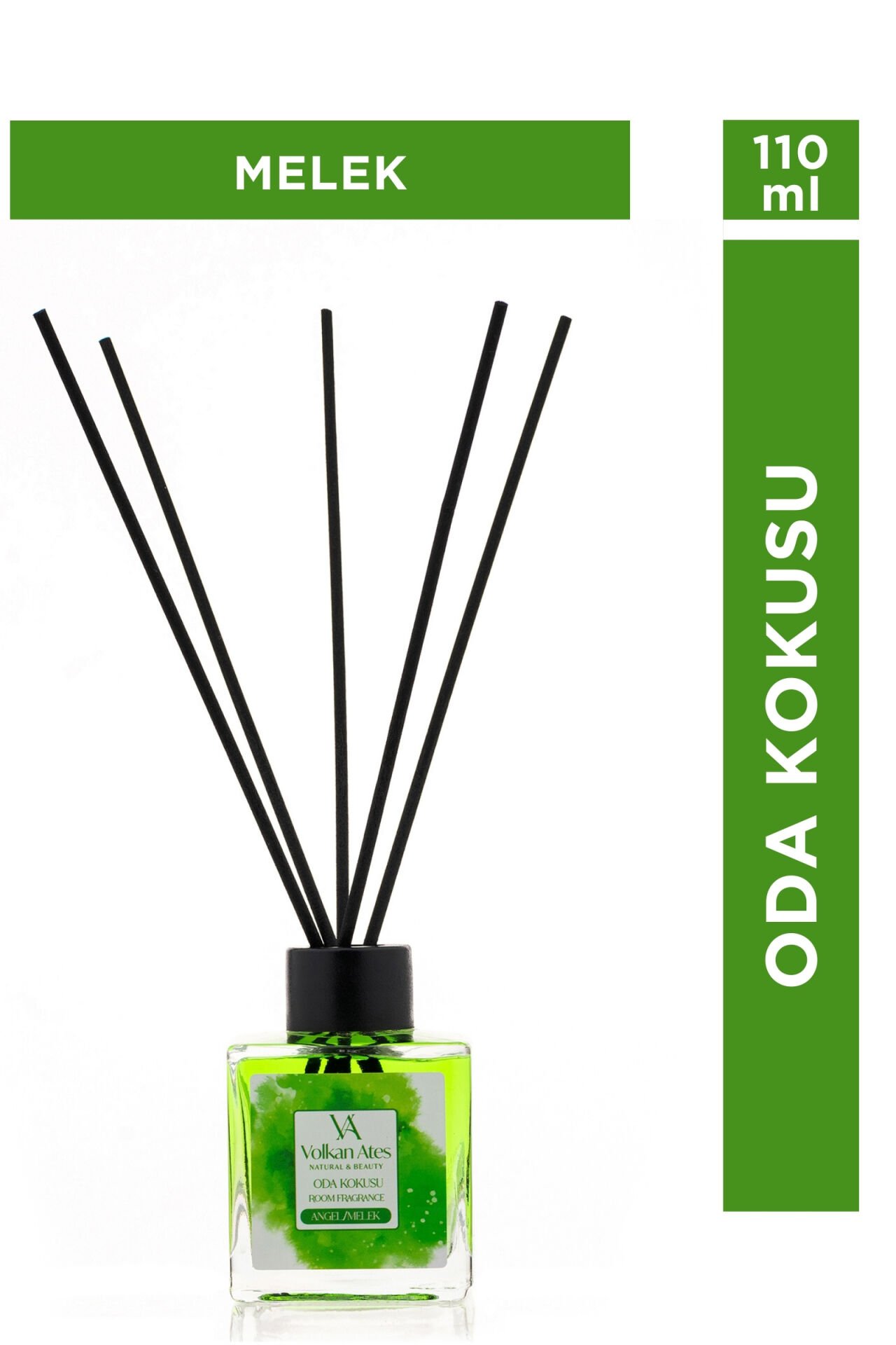 Volkan Ates Natural & Beauty Bambu Çubuklu Oda Kokusu – Melek 110 ml
