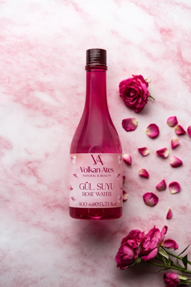 Volkan Ates Natural & Beauty Gül Suyu 400 ml
