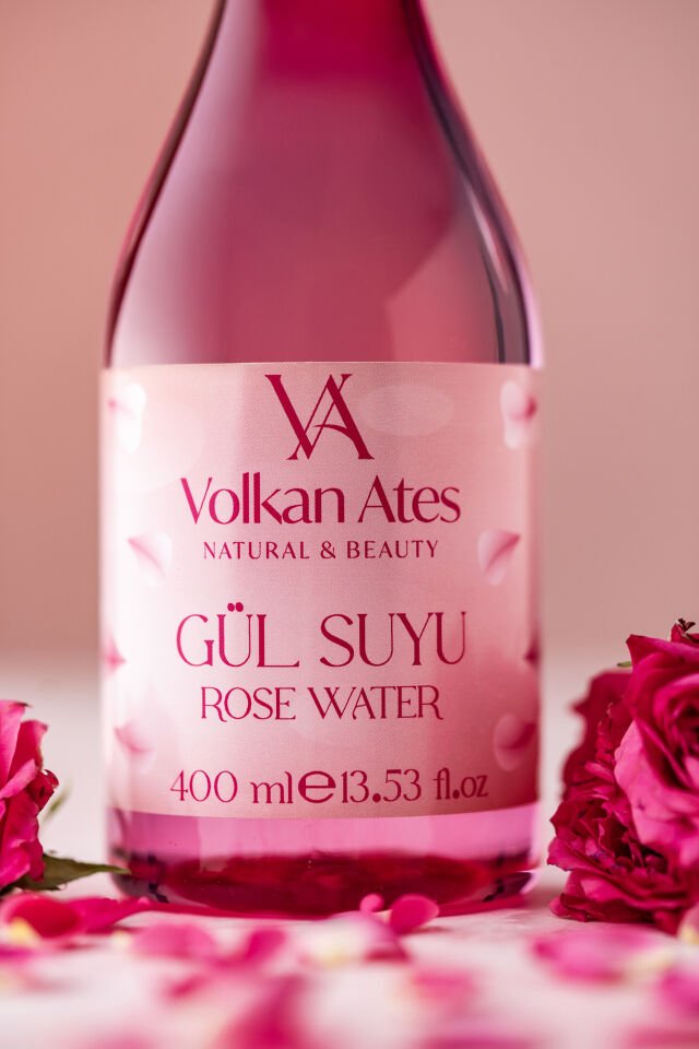 Volkan Ates Natural & Beauty Gül Suyu 400 ml