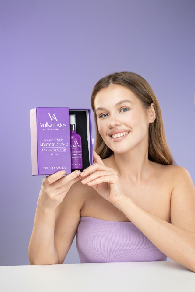 Volkan Ates Natural & Beauty Lavandula Angustifolia Saf Lavanta Suyu Sprey 100 ml
