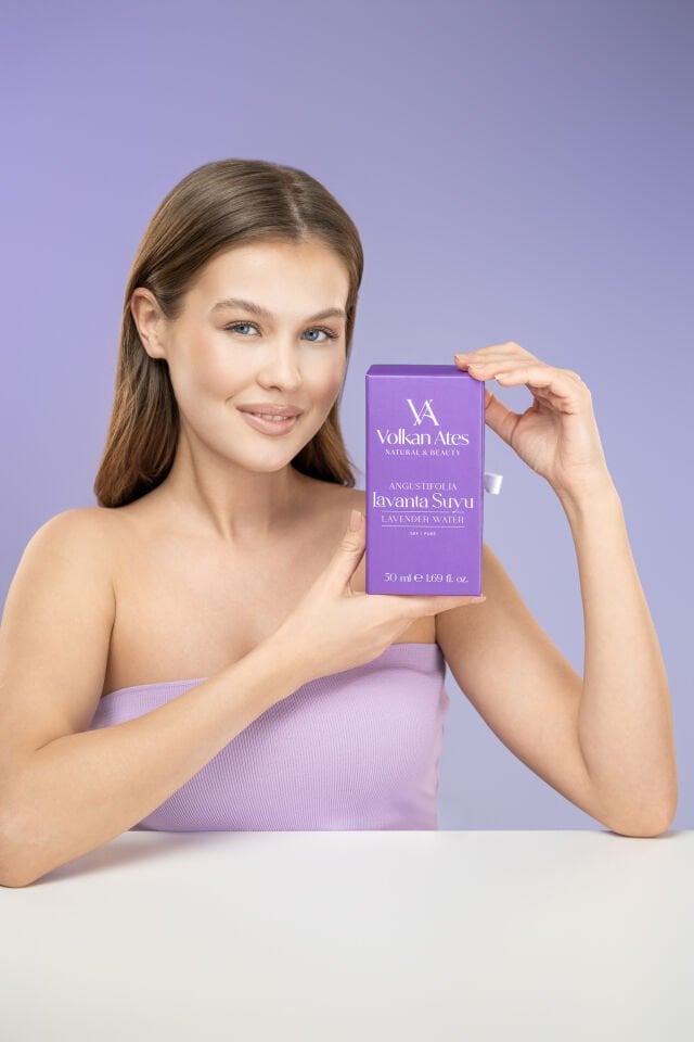 Volkan Ates Natural & Beauty Lavandula Angustifolia Saf Lavanta Suyu Sprey 50 ml