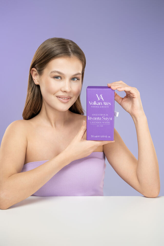 Volkan Ates Natural & Beauty Lavandula Angustifolia Saf Lavanta Suyu Sprey 50 ml
