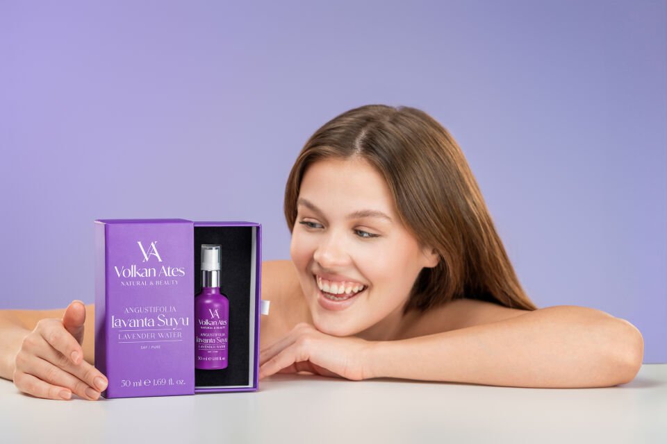 Volkan Ates Natural & Beauty Lavandula Angustifolia Saf Lavanta Suyu Sprey 50 ml
