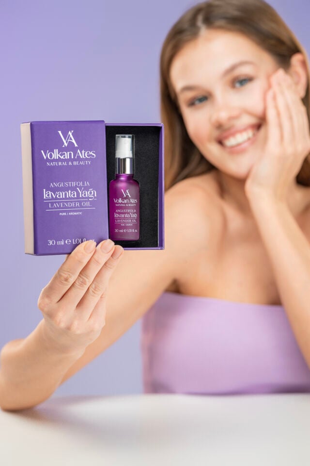 Volkan Ates Natural & Beauty Lavandula Angustifolia Saf Lavanta Yağı Sprey 30 ml