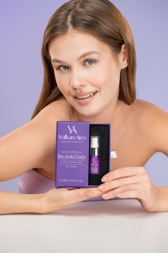 Volkan Ates Natural & Beauty Lavandula Angustifolia Saf Lavanta Yağı Sprey 5 ml