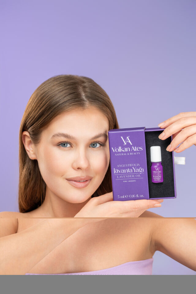 Volkan Ates Natural & Beauty Lavandula Angustifolia Saf Lavanta Yağı Roll-On 5 ml