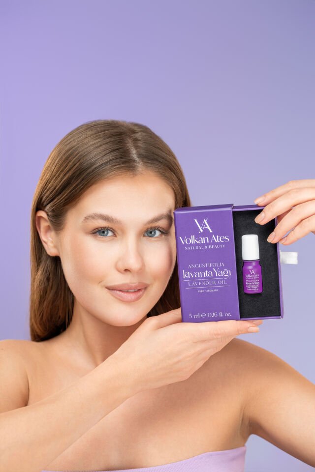 Volkan Ates Natural & Beauty Lavandula Angustifolia Saf Lavanta Yağı Roll-On 5 ml