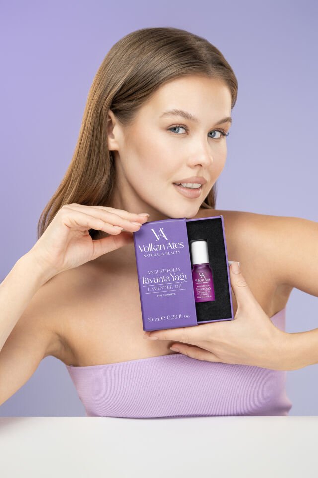 Volkan Ates Natural & Beauty Lavandula Angustifolia Saf Lavanta Yağı Roll-On 10 ml
