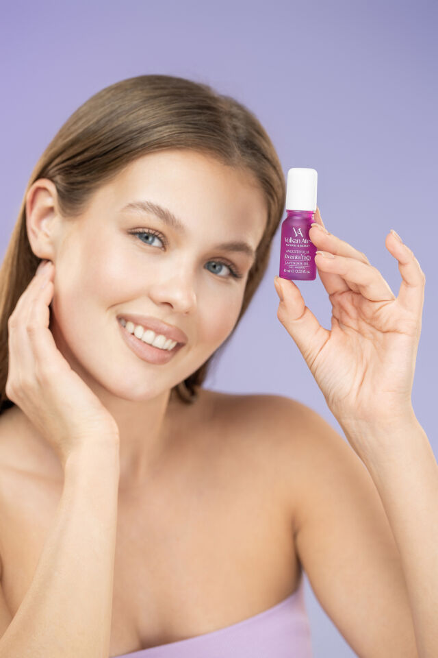 Volkan Ates Natural & Beauty Lavandula Angustifolia Saf Lavanta Yağı Roll-On 10 ml