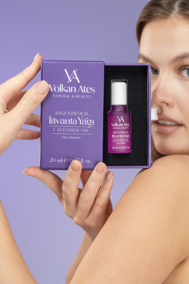 Volkan Ates Natural & Beauty Lavandula Angustifolia Saf Lavanta Yağı Roll-On 20 ml