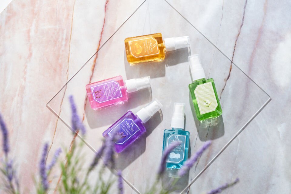 Volkan Ates Natural & Beauty 5'li Parfümlü Kolonya Seti 50 ml