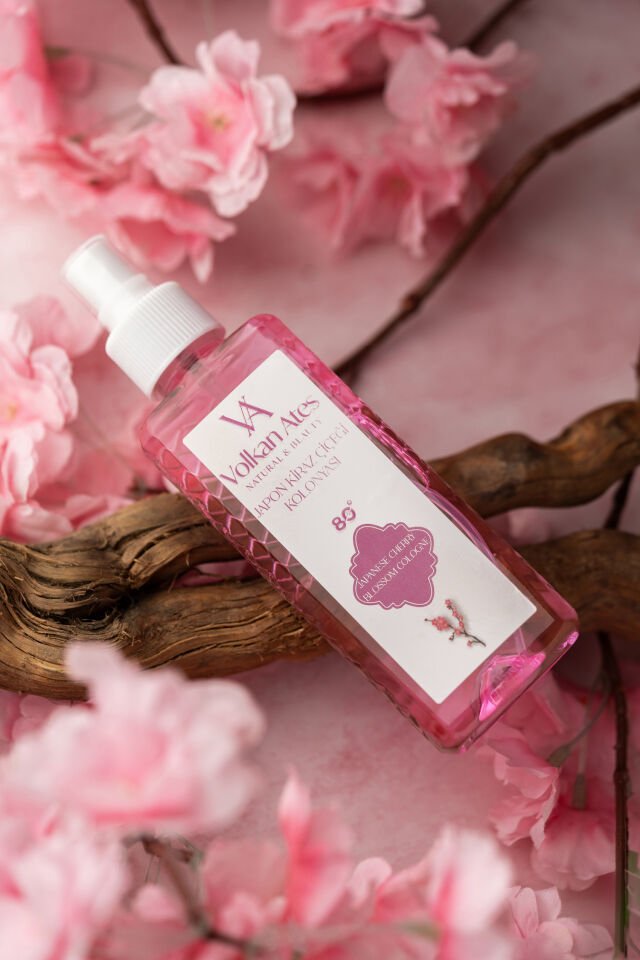 Volkan Ates Natural & Beauty Parfümlü Kolonya - Japon Kiraz Çiçeği 150 ml