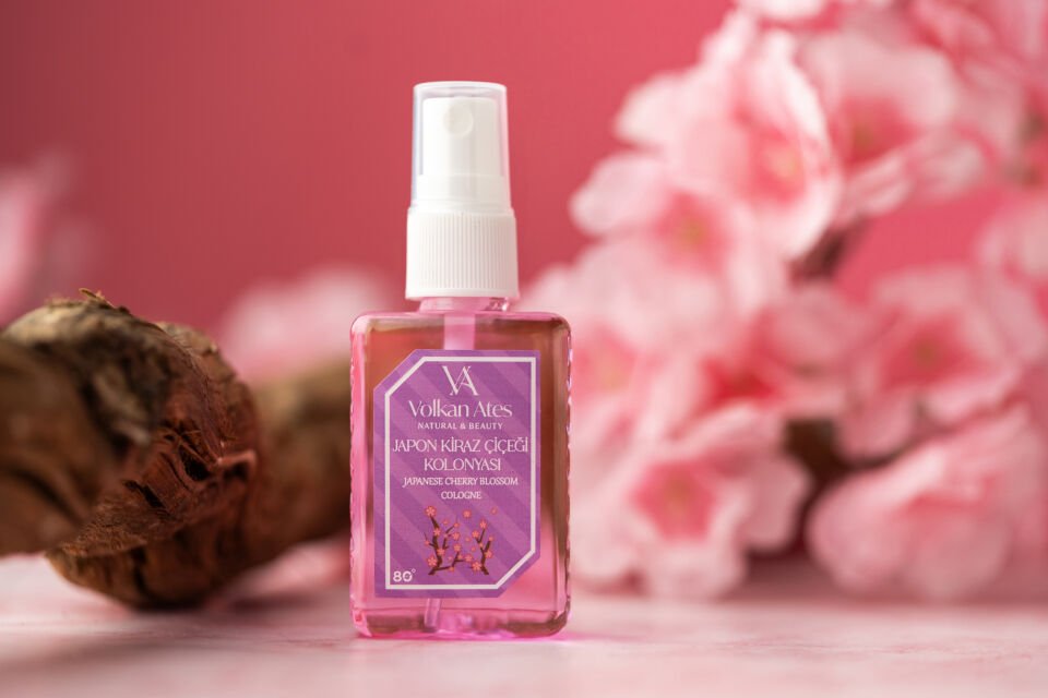 Volkan Ates Natural & Beauty Parfümlü Kolonya - Japon Kiraz Çiçeği 50 ml