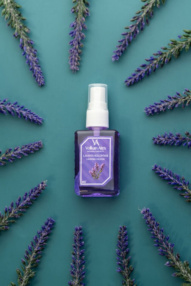 Volkan Ates Natural & Beauty Parfümlü Kolonya - Lavanta 50 ml