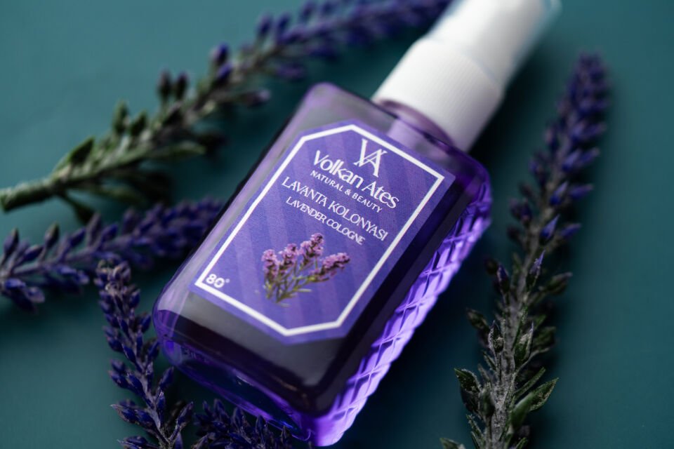 Volkan Ates Natural & Beauty Parfümlü Kolonya - Lavanta 50 ml