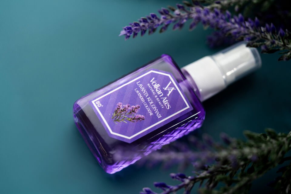 Volkan Ates Natural & Beauty Parfümlü Kolonya - Lavanta 50 ml