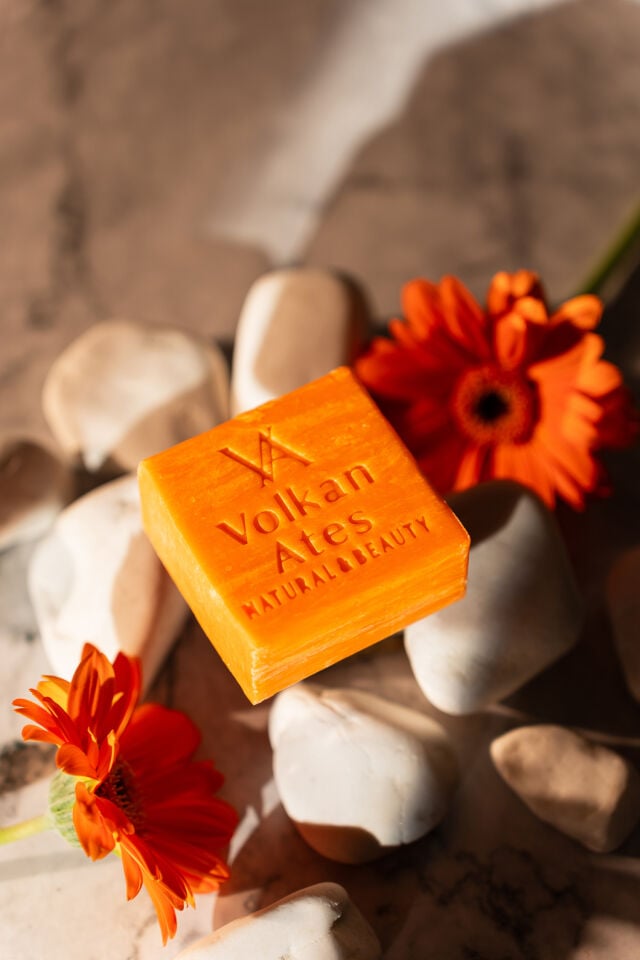 Volkan Ates Natural & Beauty Kojik Asit Katı Doğal Sabun 125 gr