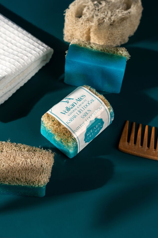 Volkan Ates Natural & Beauty Kolajen Kabak Lifli Doğal Sabun 130 gr