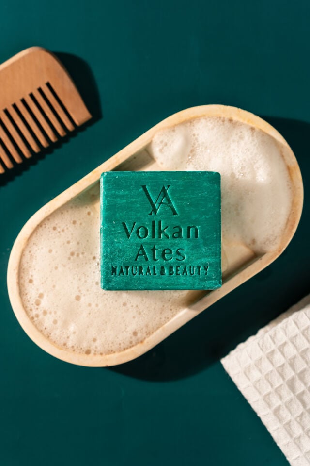 Volkan Ates Natural & Beauty Kolajen Katı Doğal Sabun 125 gr